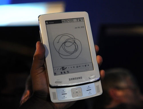 Samsung E6 E-book reader