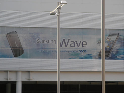 Samsung Wave billboard