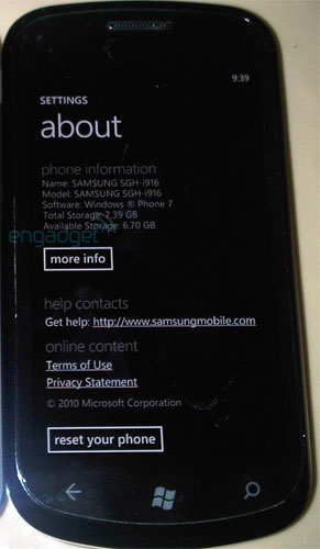 Samsung SGH-i916