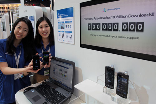 Samsung Apps 100m milestone