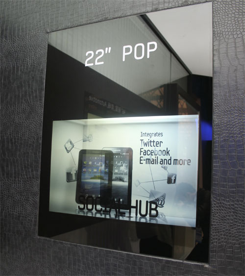 22-inch Transparent Display Panel