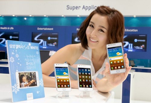 Samsung Galaxy S II White for South Korea