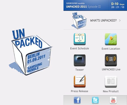 Samsung Unpacked App