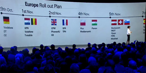 Galaxy Note European Launch Roll out Plan