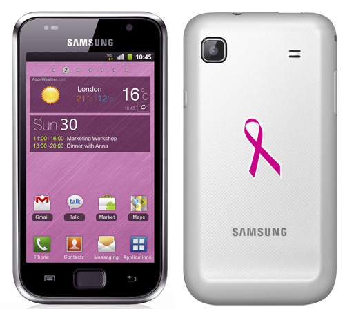 Galaxy S Plus Pink Ribbon Edition