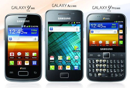 Samsung Galaxy Duos phones  in India