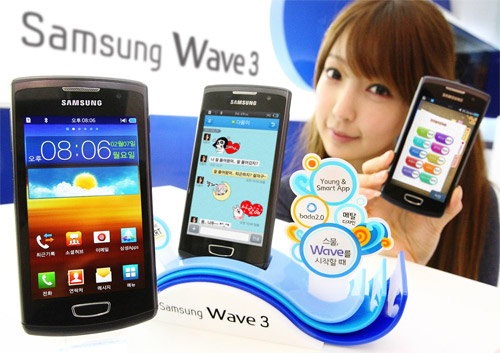 Samsung Wave 3 for South Korea
