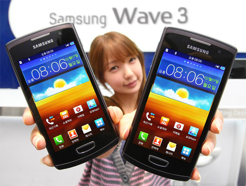 Samsung Wave 3 for South Korea