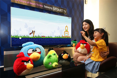 Angry Birds on Samsung Smart TV