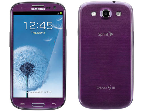 Purple Galaxy S III