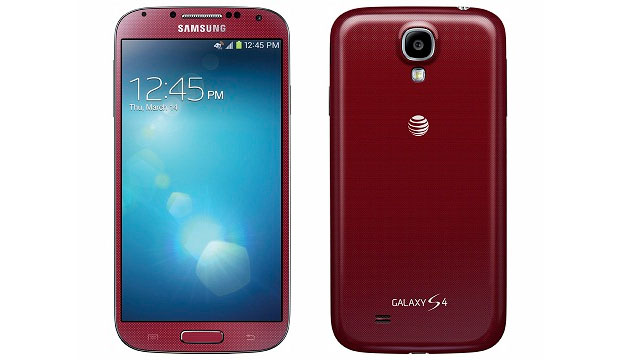 Aurora Red Galaxy S4