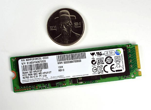 Samsung XP941 PCIe SSD