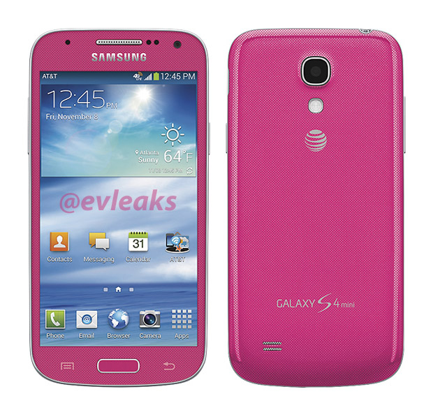 Pink Galaxy S4 mini