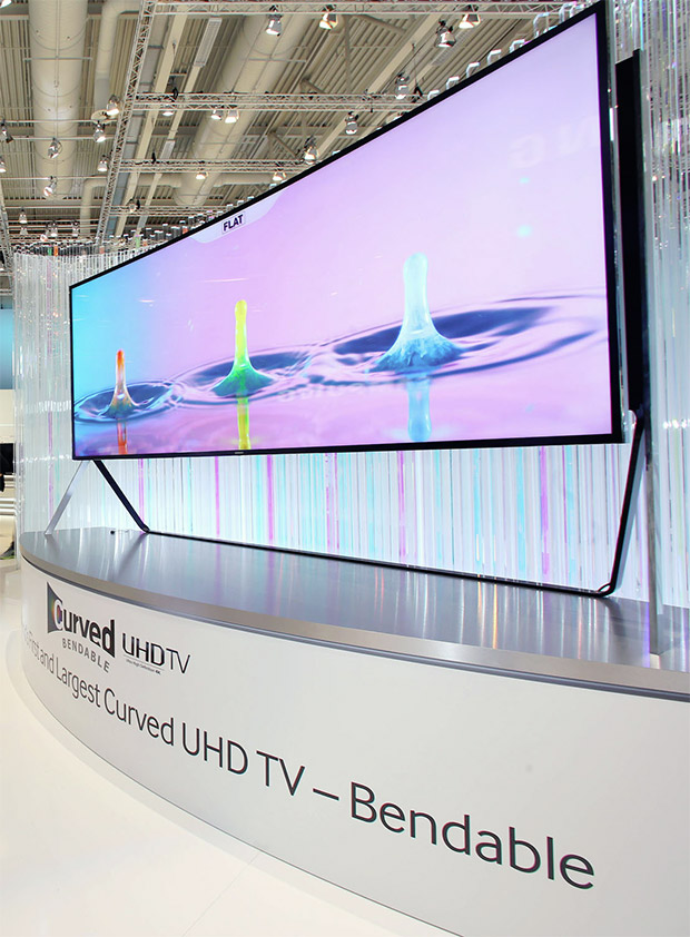 Samsung 105-inch Bendable TV