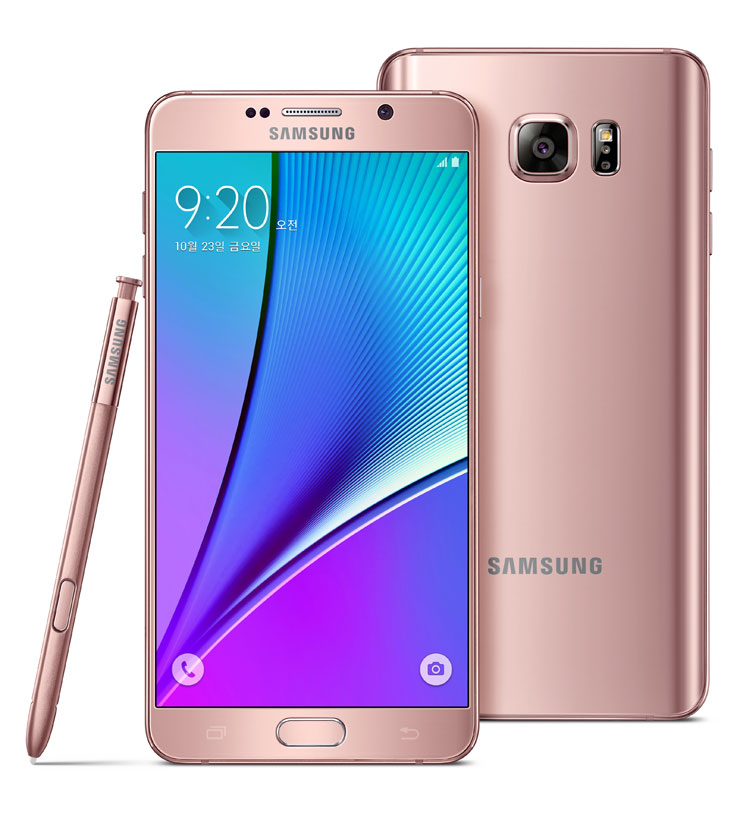 Pink Gold Galaxy Note5