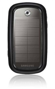 Samsung Blue Earth Solar Powered Phone