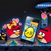 Galaxy S II in Angry Birds