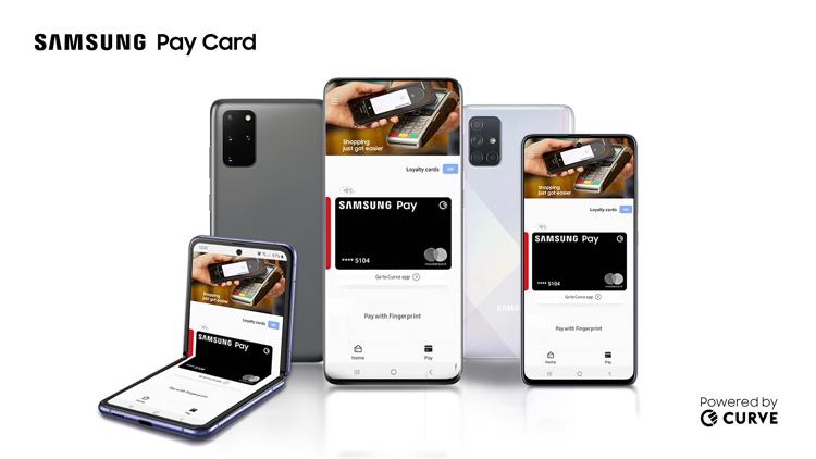 Samsung Pay Card powered by Curve
