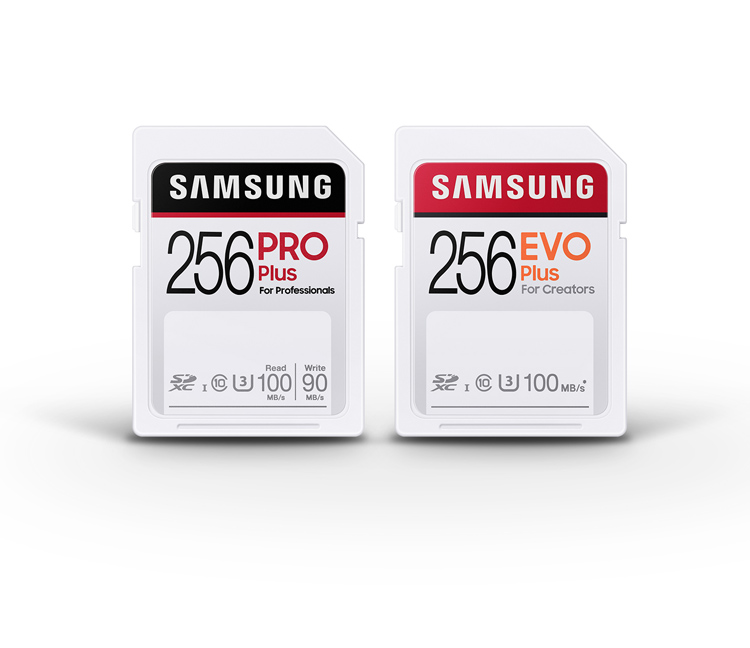 Samsung Pro Plus and Evo Plus