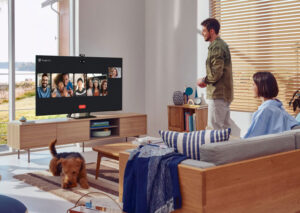 Google Duo on Samsung Neo QLED TV