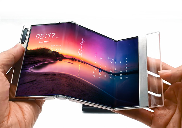 Samsung S-opvouwbaar OLED-scherm