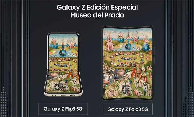 Museo del Prado-content voor Galaxy Z-telefoons