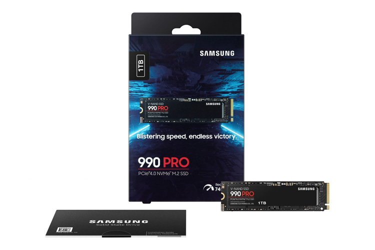 Samsung 990 PRO SSD Packaging