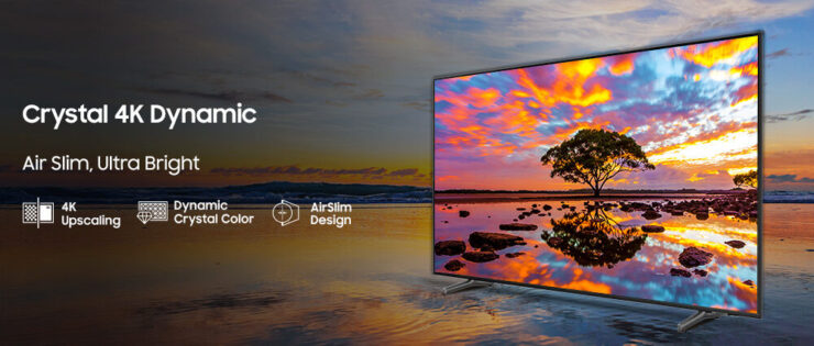 Samsung Crystal 4K TV 2024