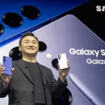 TM Roh announcing the Galaxy S25 series