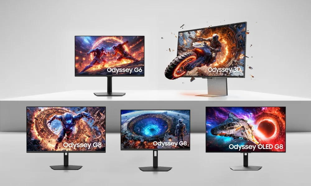 2026 Odyssey Gaming Monitor Lineup