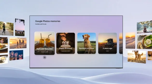 Google Photos on 2026 Samsung TVs