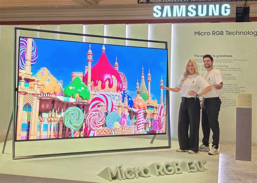 Samsung R95H 130-inch Micro RGB TV