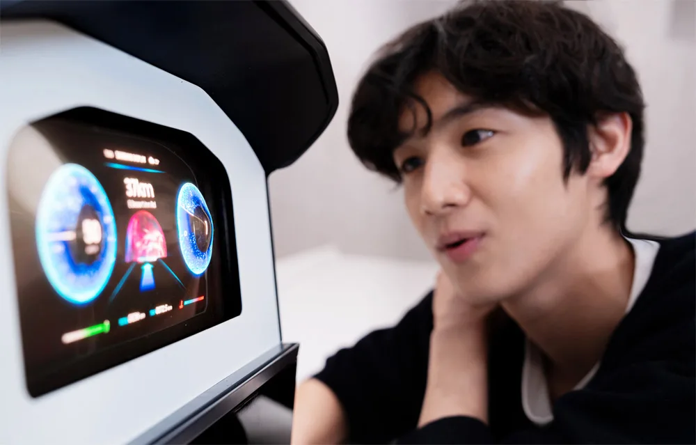 Stretchable Car Display